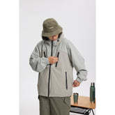 Unisex Jacket Shell Jacket Men's and Women's Functional Hooded Jacket Sports Jacket